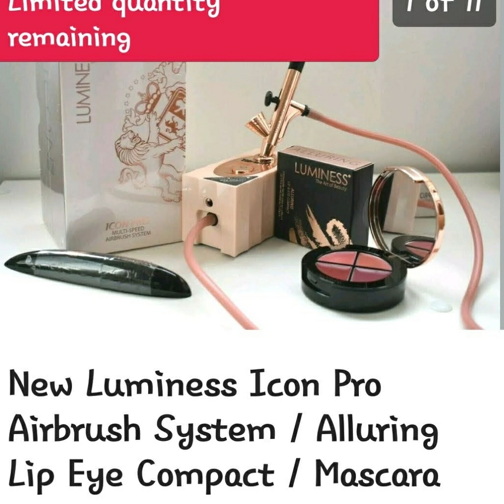 Luminess Airbrush Make-up pro starter kit.